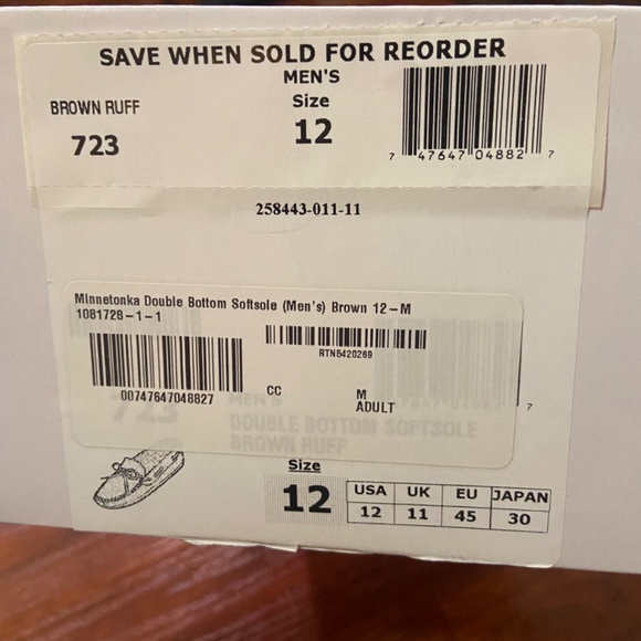 Minnetonka men’s mocassins - Picture 3 of 4